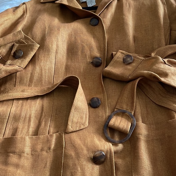 Vintage Casual Corner linen blend blazer - Picture 7 of 8